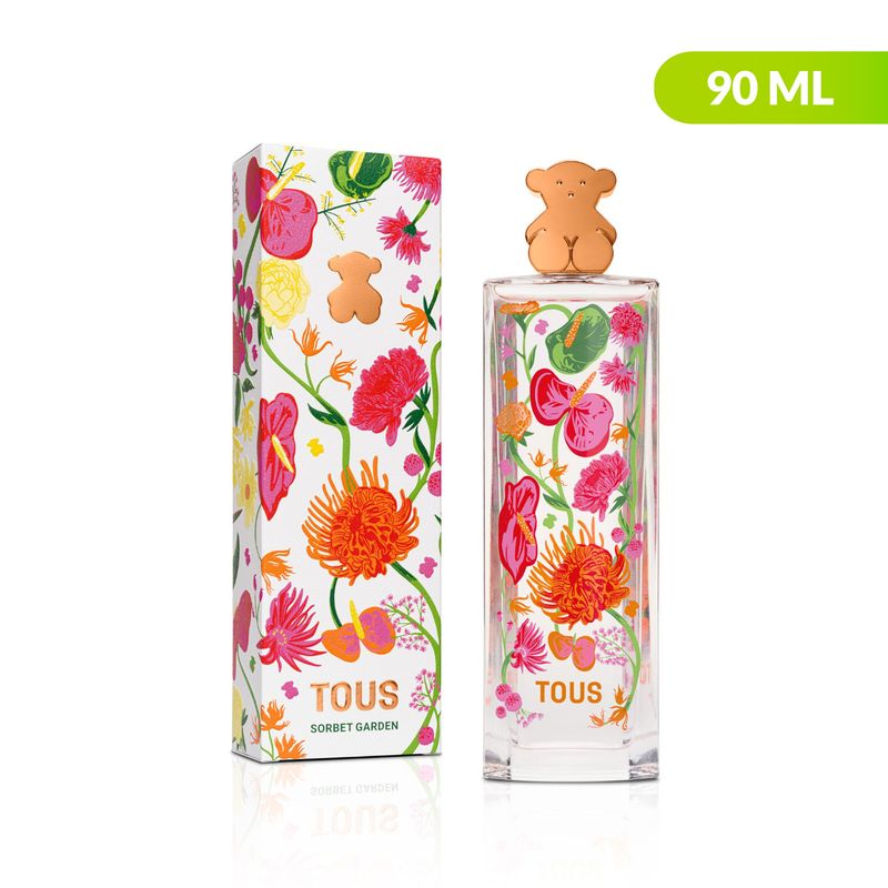 TOUS - Perfume de Mujer Tous Sorbet Garden 90 Ml Eau De Toilette