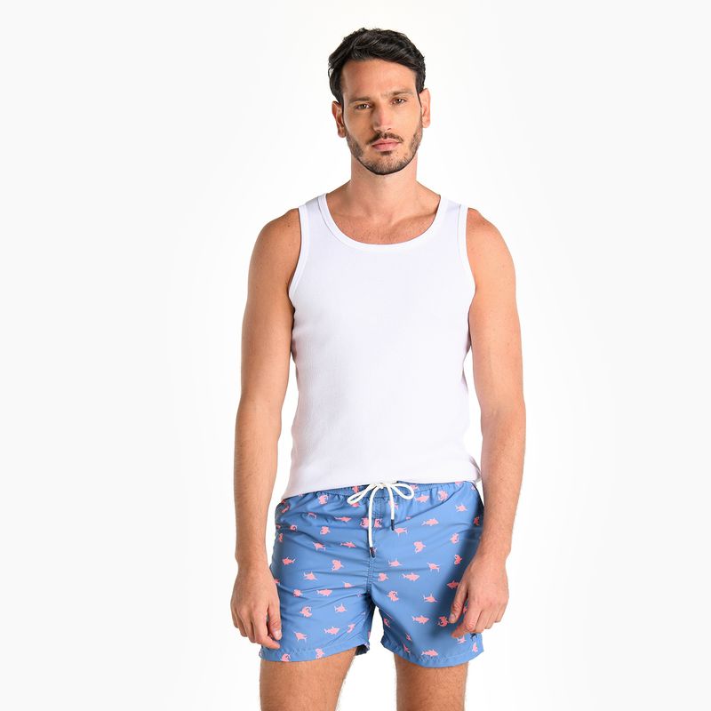 CASCAIS - Pantaloneta de baño Hombre Con Forro Cascais.