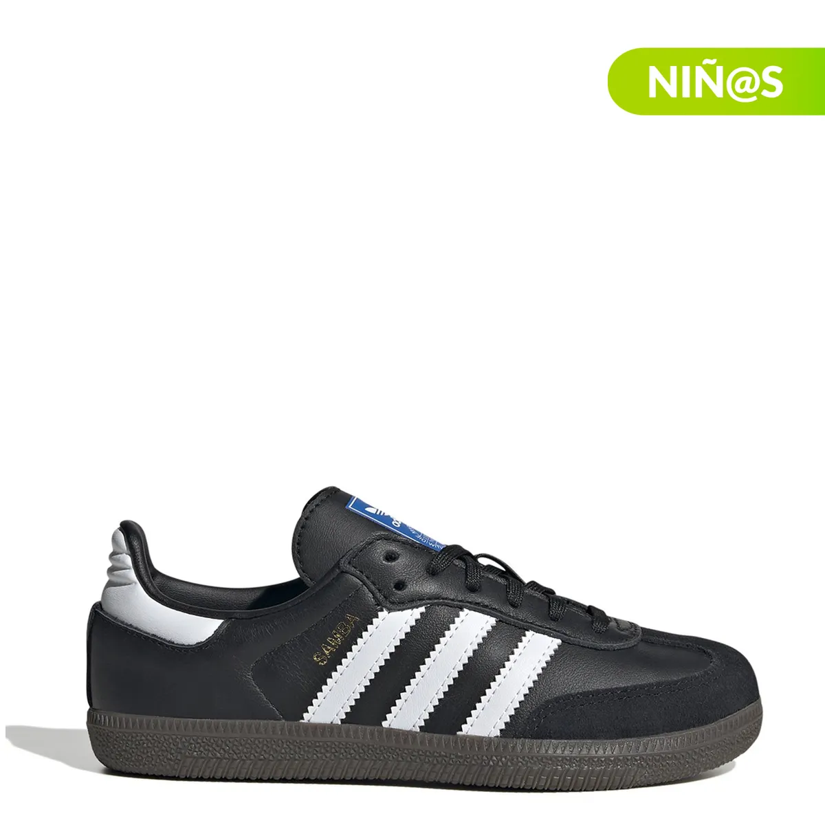 ADIDAS ORIGINALS - Tenis moda Adidas Originals Samba OG Niño Negro