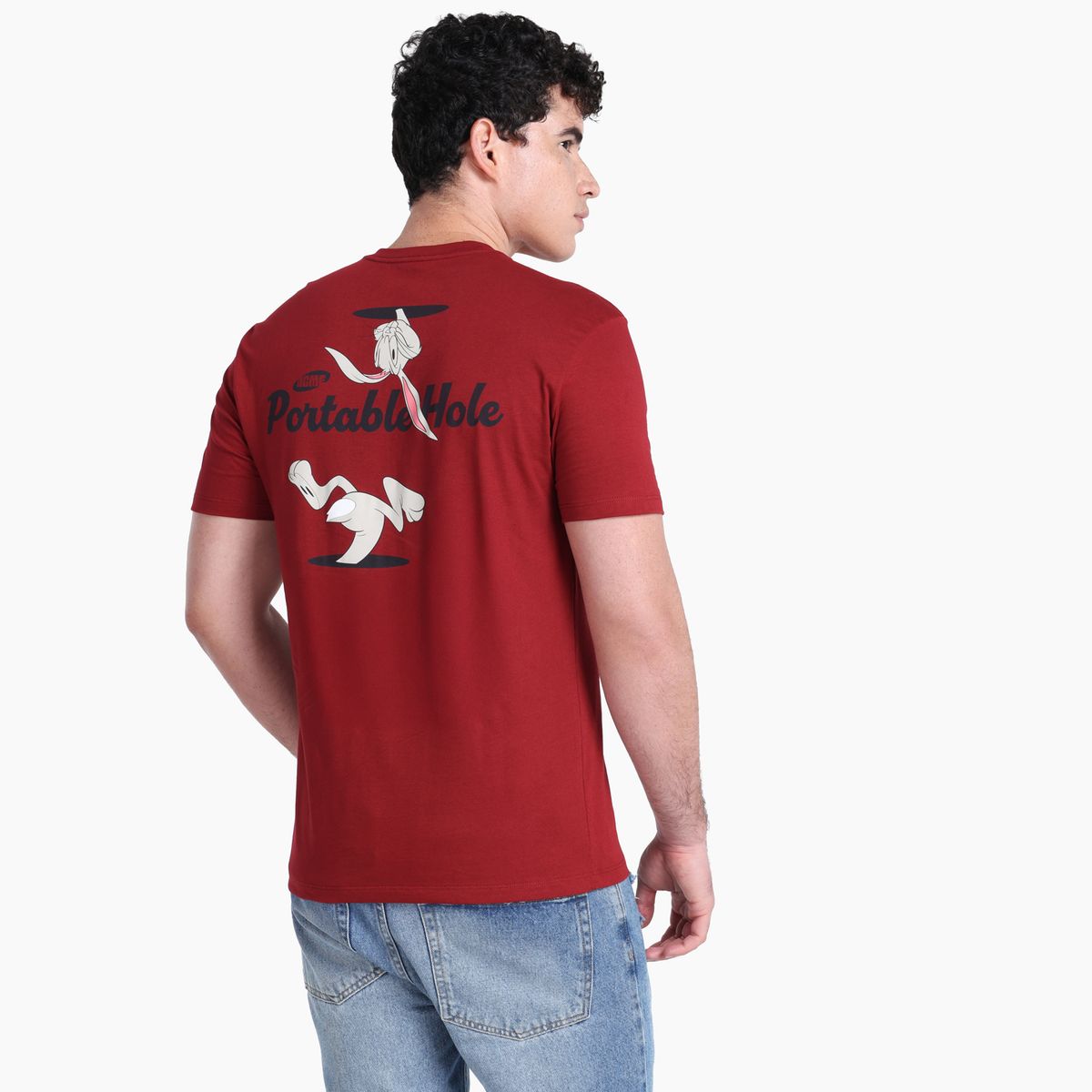 BEARCLIFF - Camiseta Hombre Manga corta con Estampado BEARCLIFF