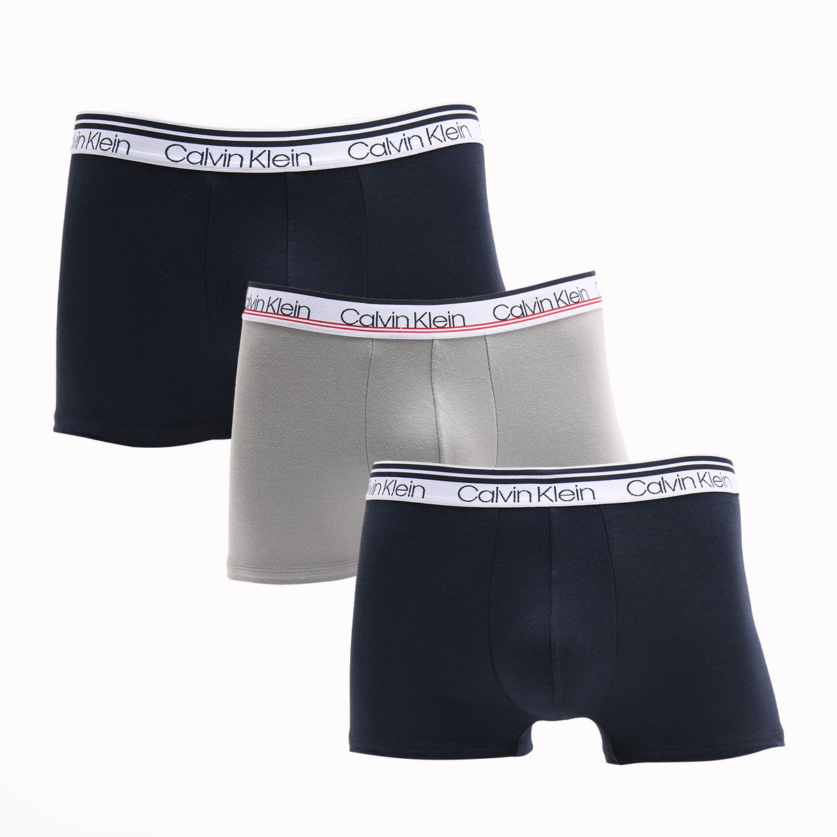 CALVIN KLEIN - Boxers Hombre Pack de 3 de Algodón Calvin Klein