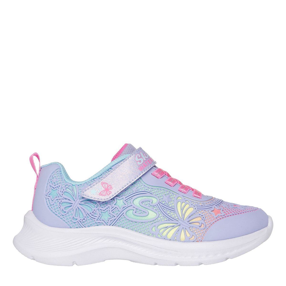 SKECHERS - Tenis moda Skechers Jumpsters 2.0 Butterfly Niña con Velcro