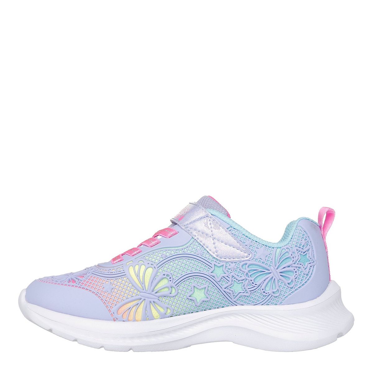 SKECHERS - Tenis moda Skechers Jumpsters 2.0 Butterfly Niña con Velcro