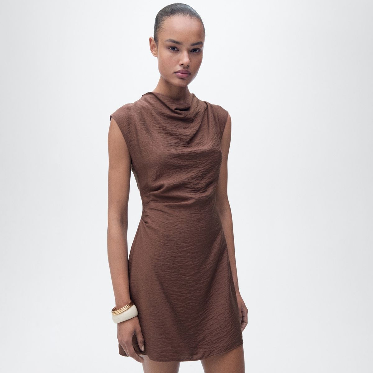 MANGO - Vestido Mujer Corto MANGO