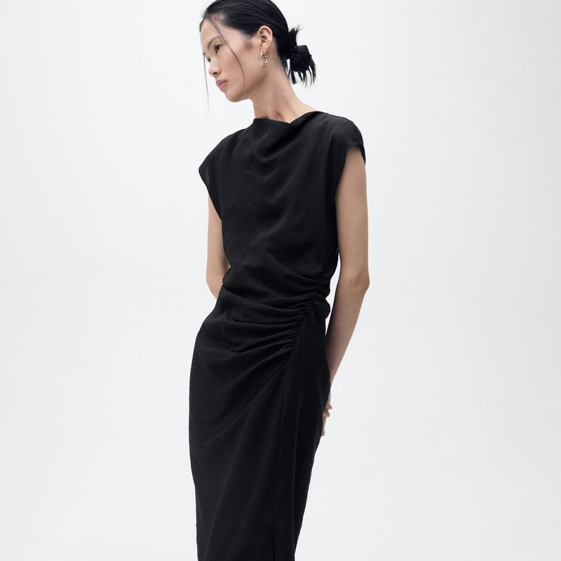 MANGO - Vestido Mujer Medio MANGO