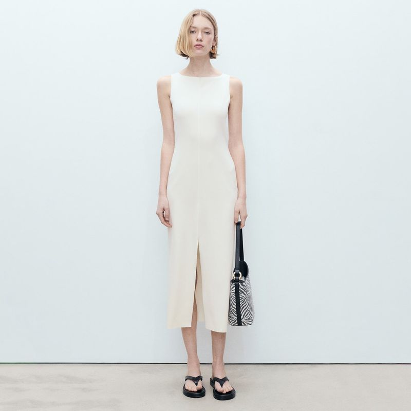 MANGO - Vestido Mujer Medio Mango