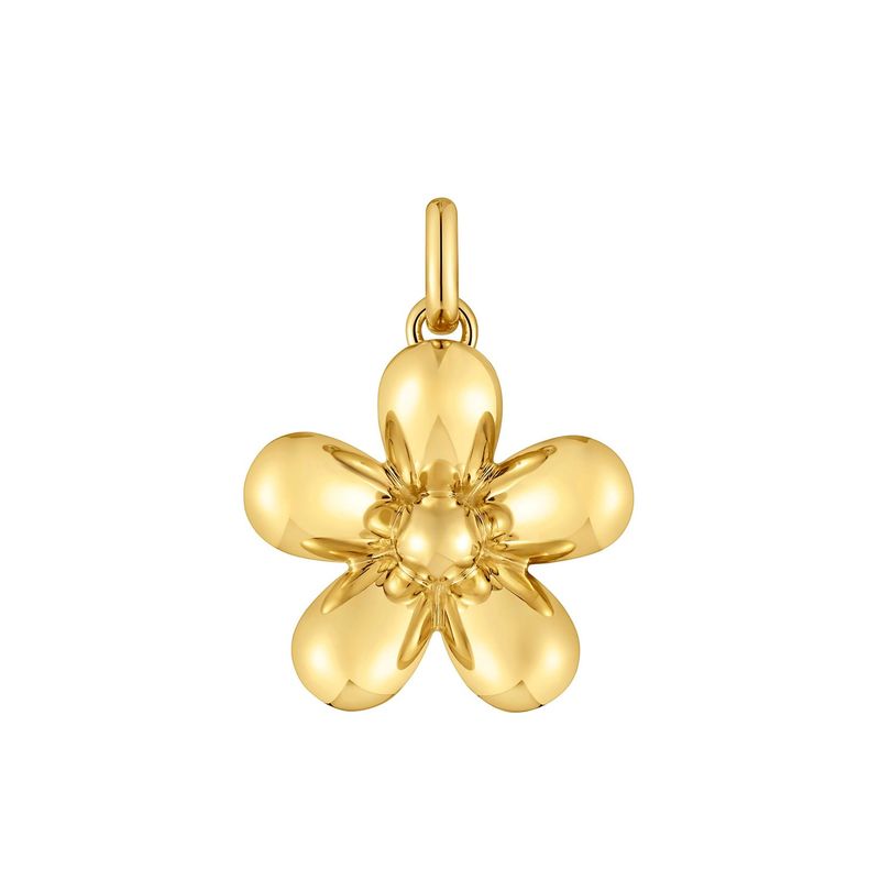 TOUS - Dije flor con baño de oro de 18 kt sobre plata Daisy