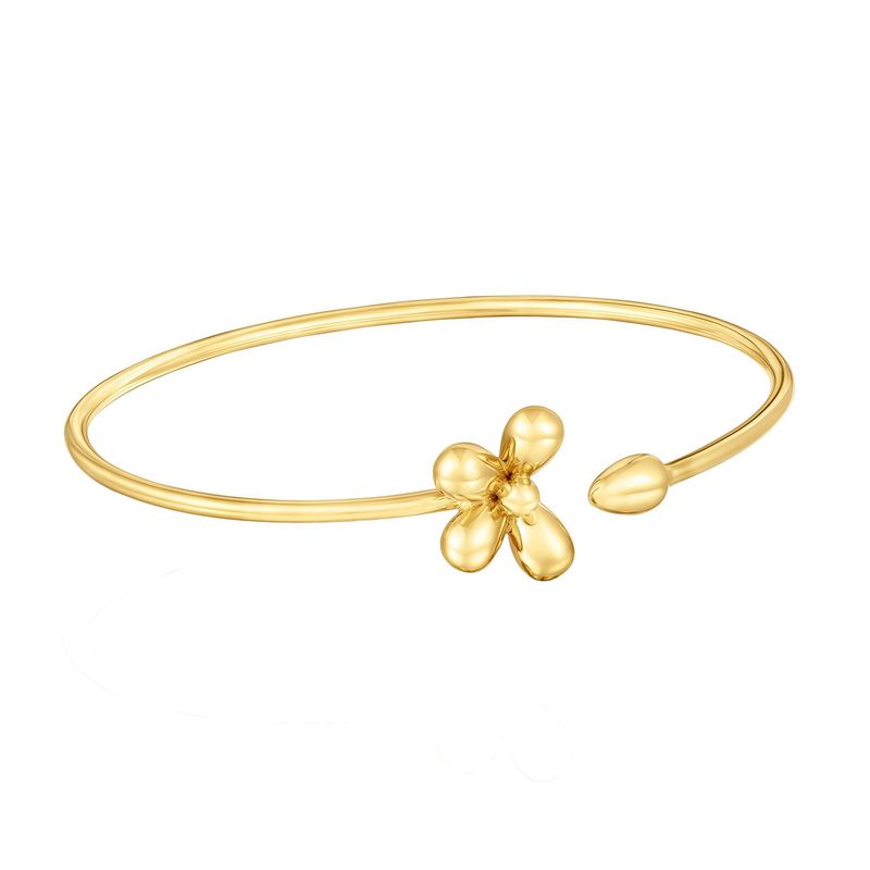 TOUS - Pulsera esclava con baño de oro de 18 kt sobre plata Daisy