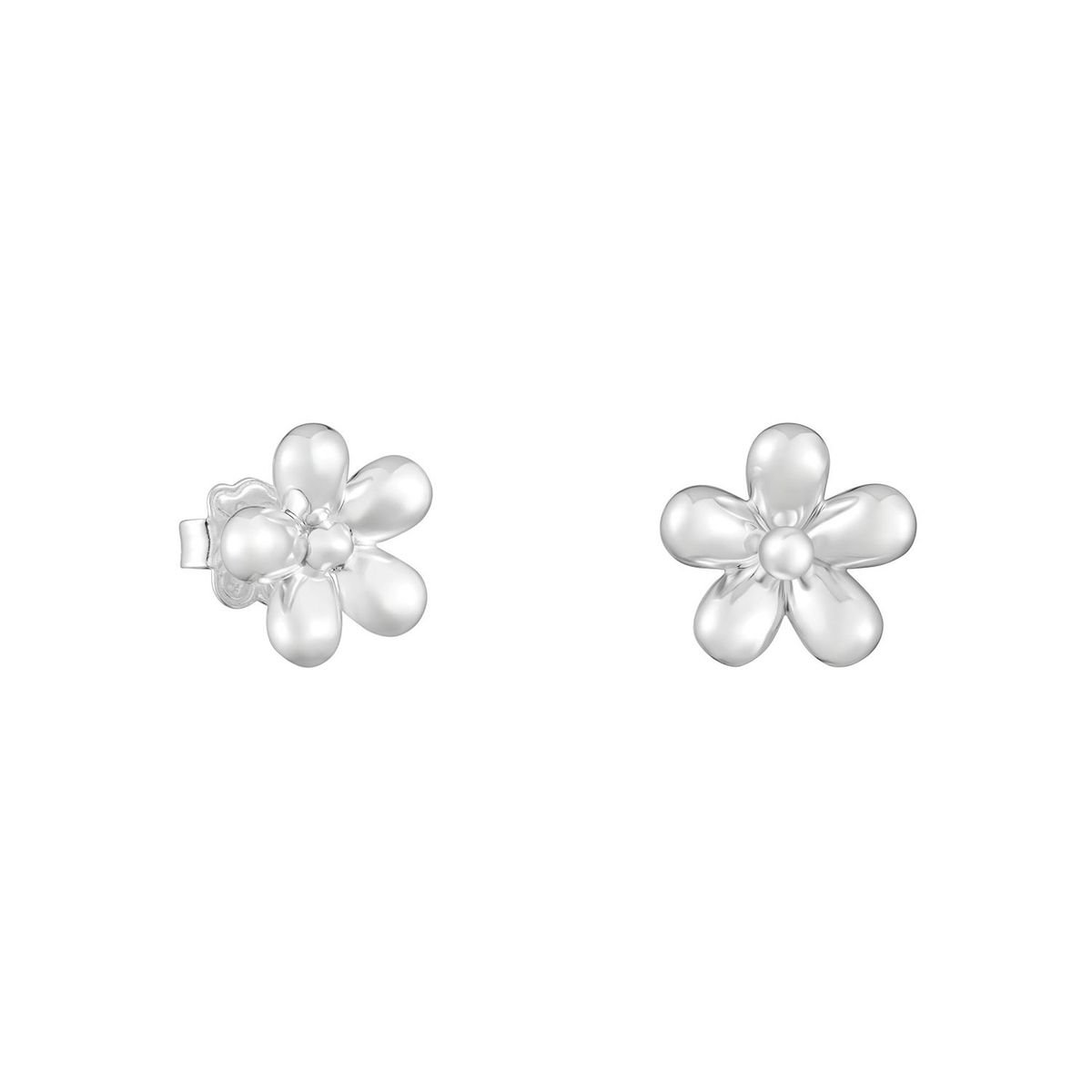 TOUS - Aretes flor de plata Daisy