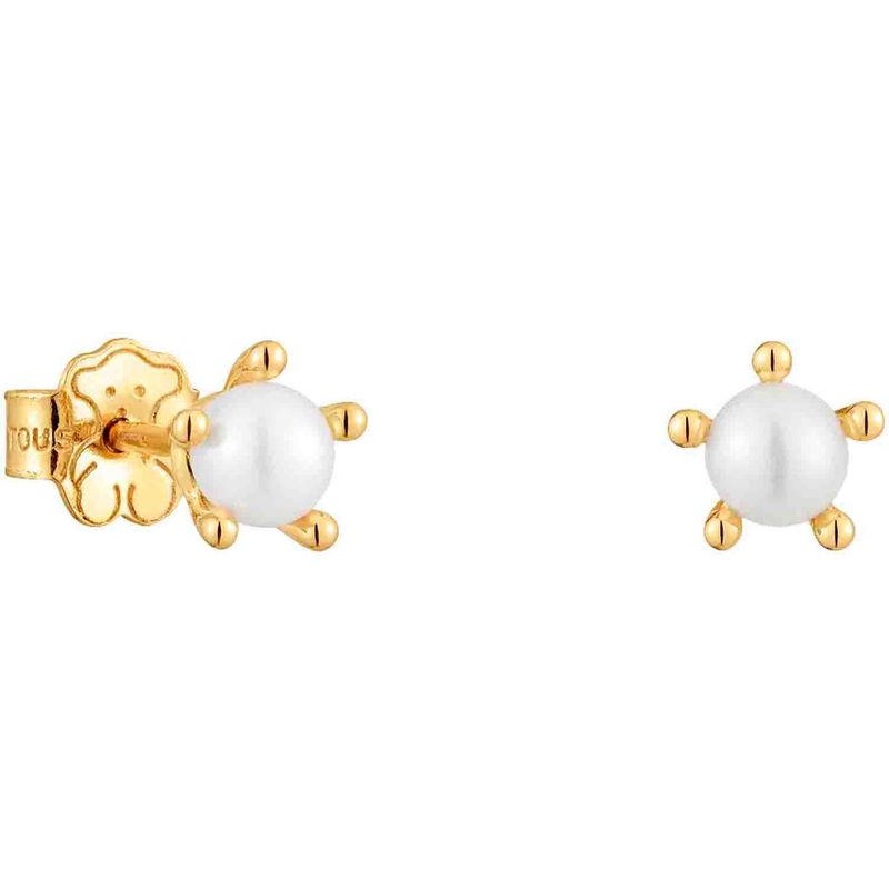TOUS - Aretes de plata y perlas cultivadas TOUS Garden