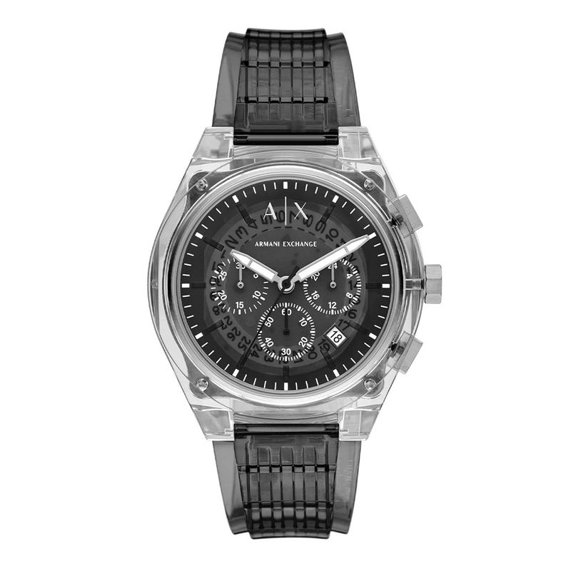 ARMANI - Reloj Armani Exchange Hombre Sync. Reloj Poliuretano Negro AX4167
