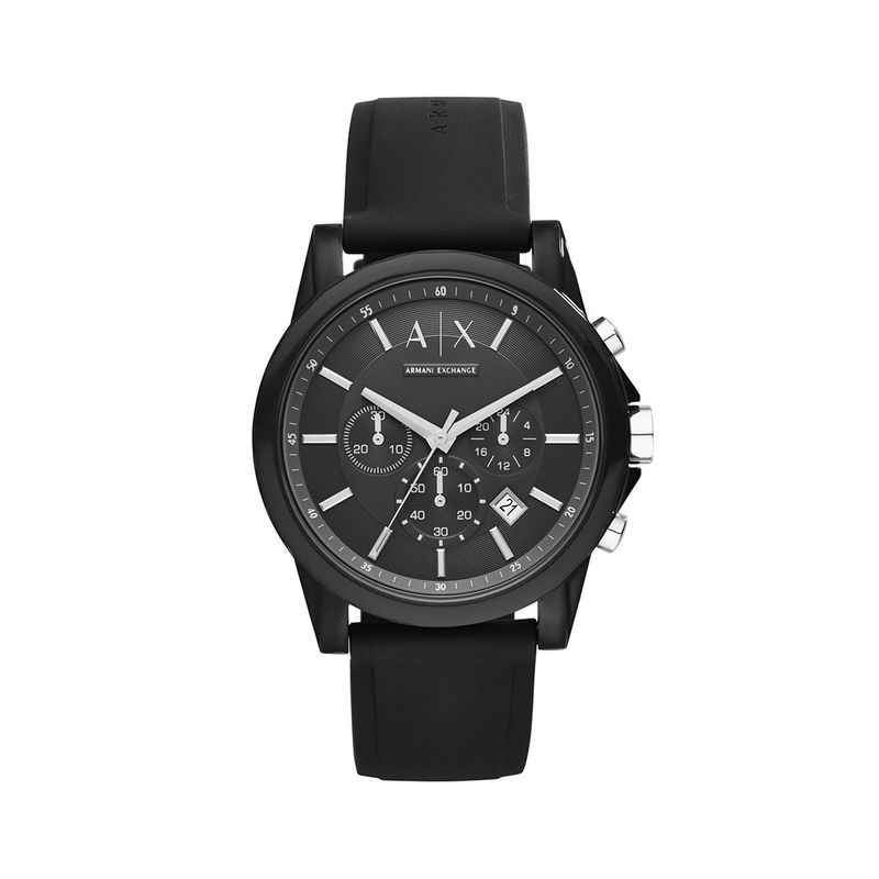 ARMANI - Reloj Armani Exchange Hombre. Reloj Silicona Negro AX1326