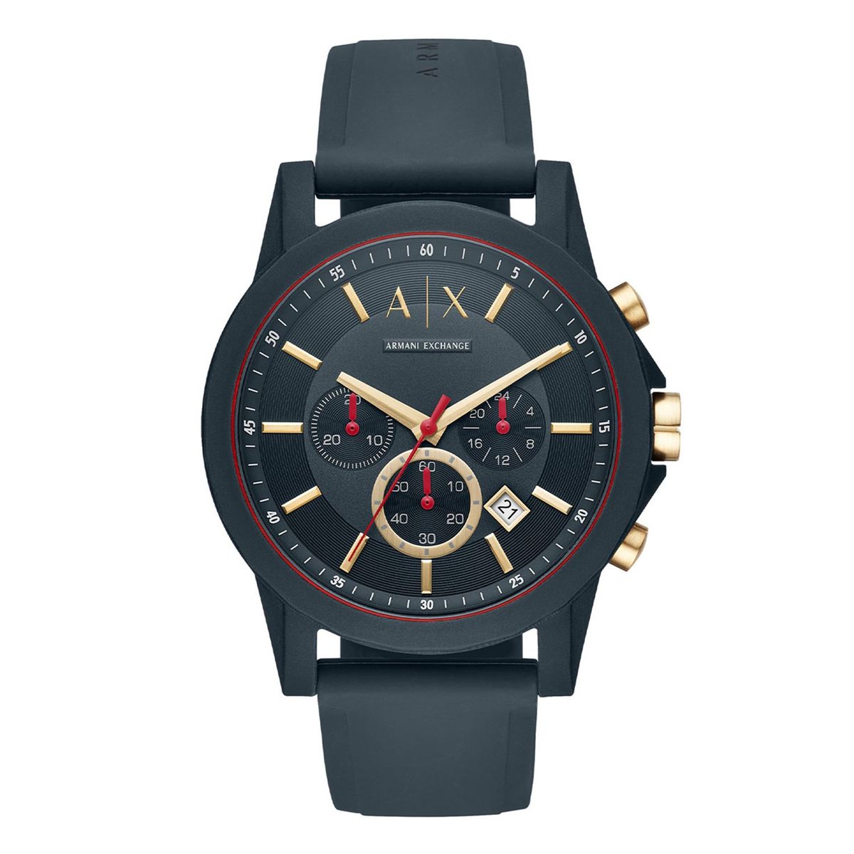 ARMANI - Reloj Armani Exchange Hombre. Reloj Silicona Azul AX1335