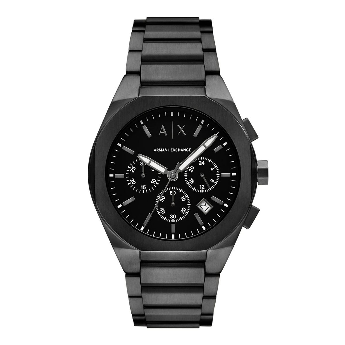 ARMANI - Reloj Armani Exchange Hombre Sync. Reloj Acero inoxidable Negro AX4183