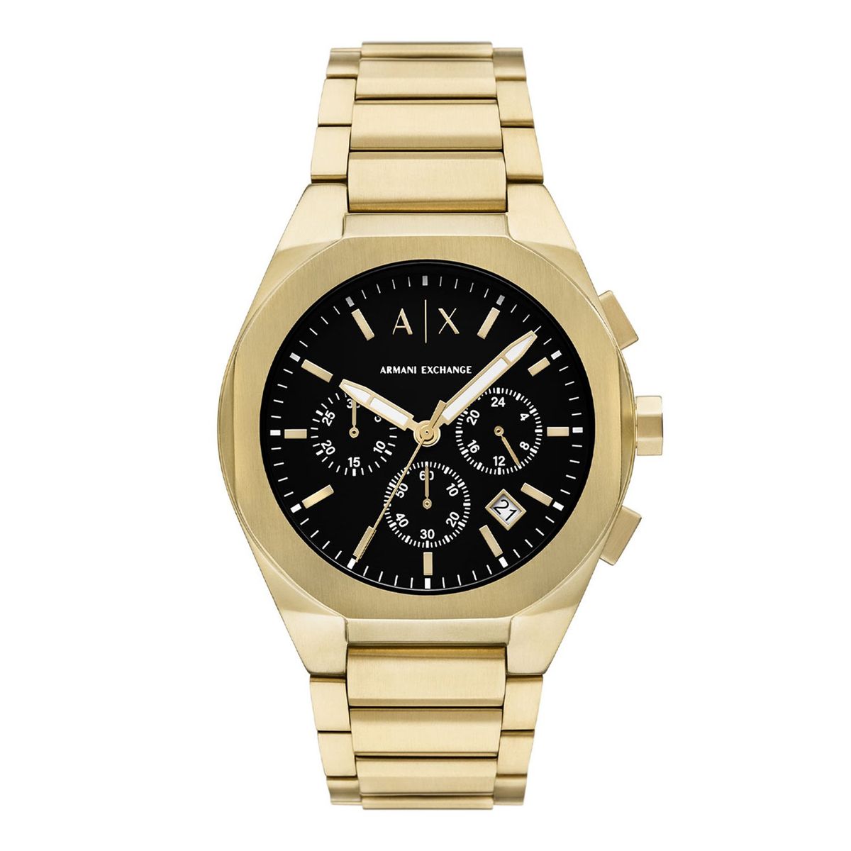ARMANI - Reloj Armani Exchange Hombre Sync. Reloj Acero inoxidable Dorado AX4180