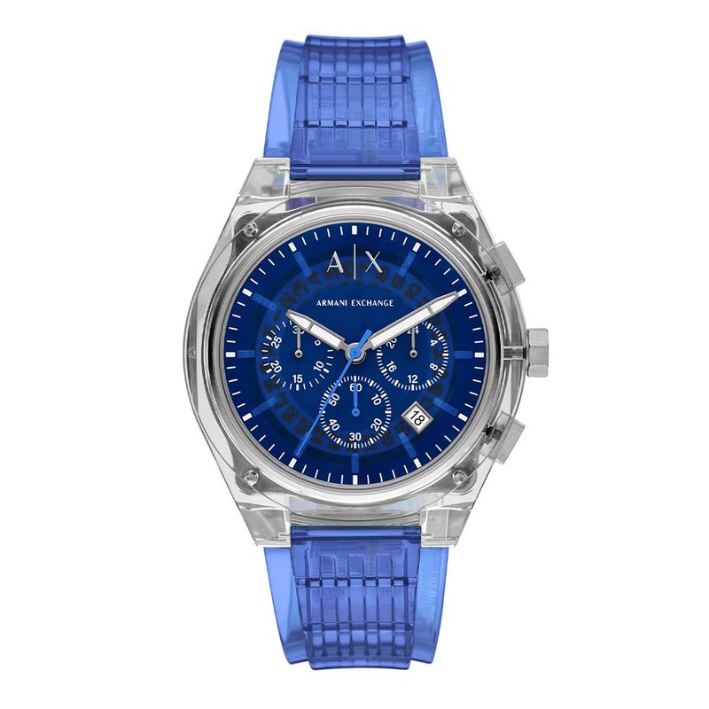 ARMANI - Reloj Armani Exchange Hombre Sync. Reloj Poliuretano Azul AX4166