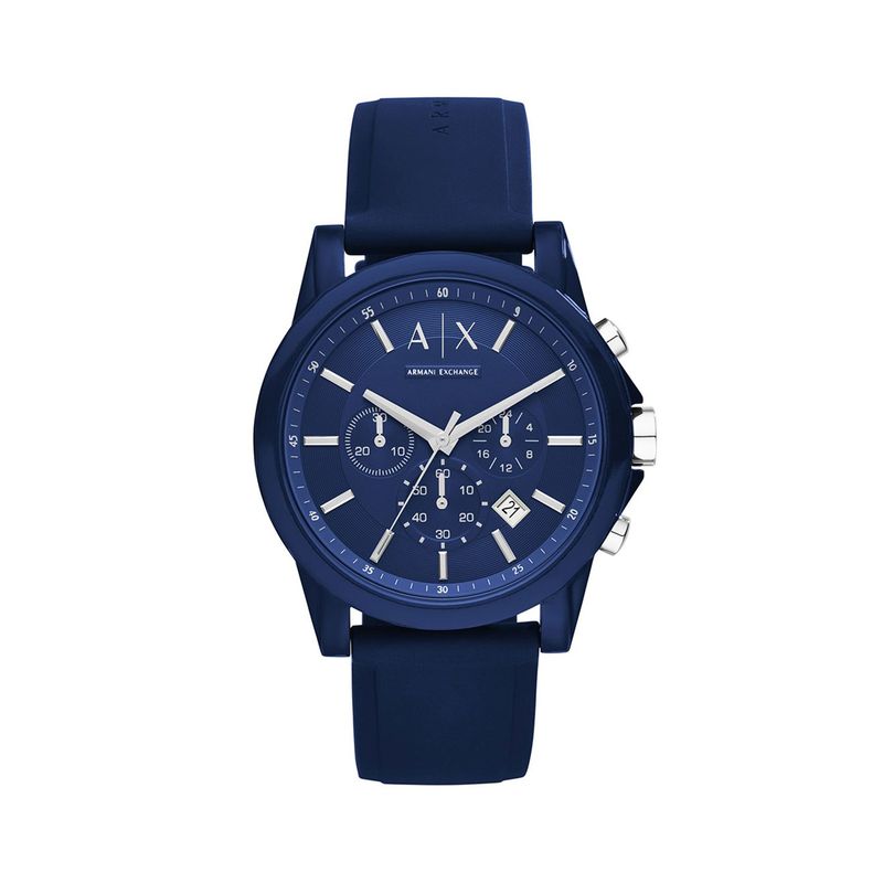 ARMANI - Reloj Armani Exchange Hombre. Reloj Silicona Azul AX1327