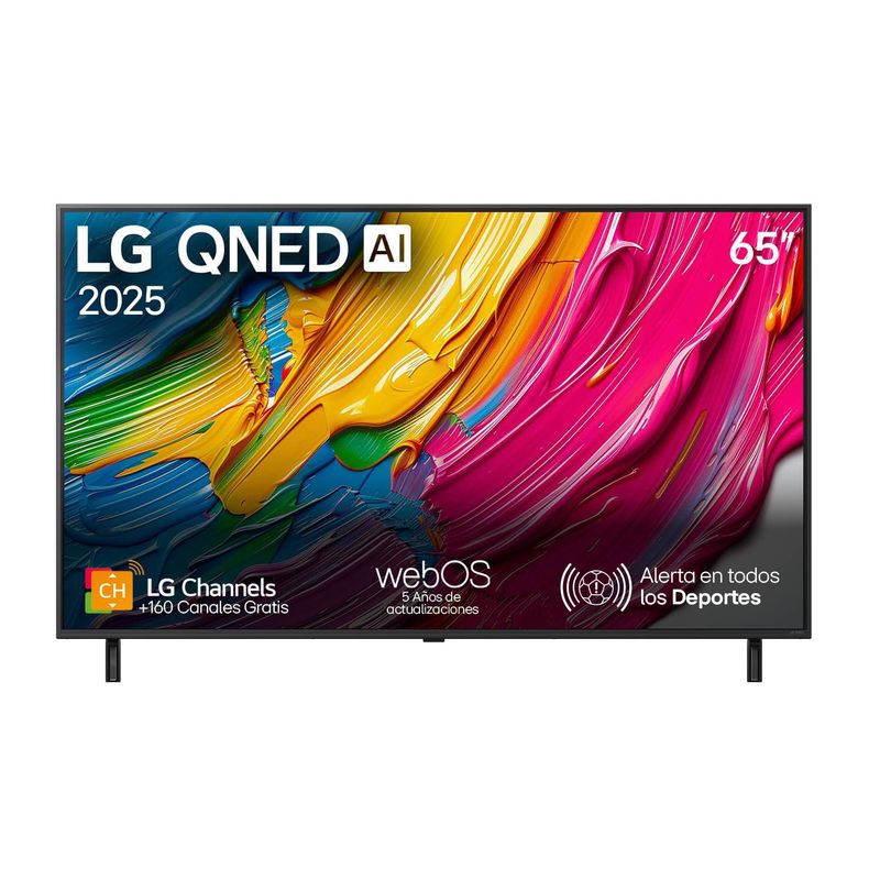 LG - Televisor LG | 65 pulgadas | 4K Ultra HD | QNED | 65QNED80ASAAWC