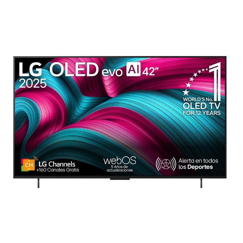 LG - Televisor LG | 42 pulgadas | 4K Ultra HD | OLED | OLED42C5PSAAWC
