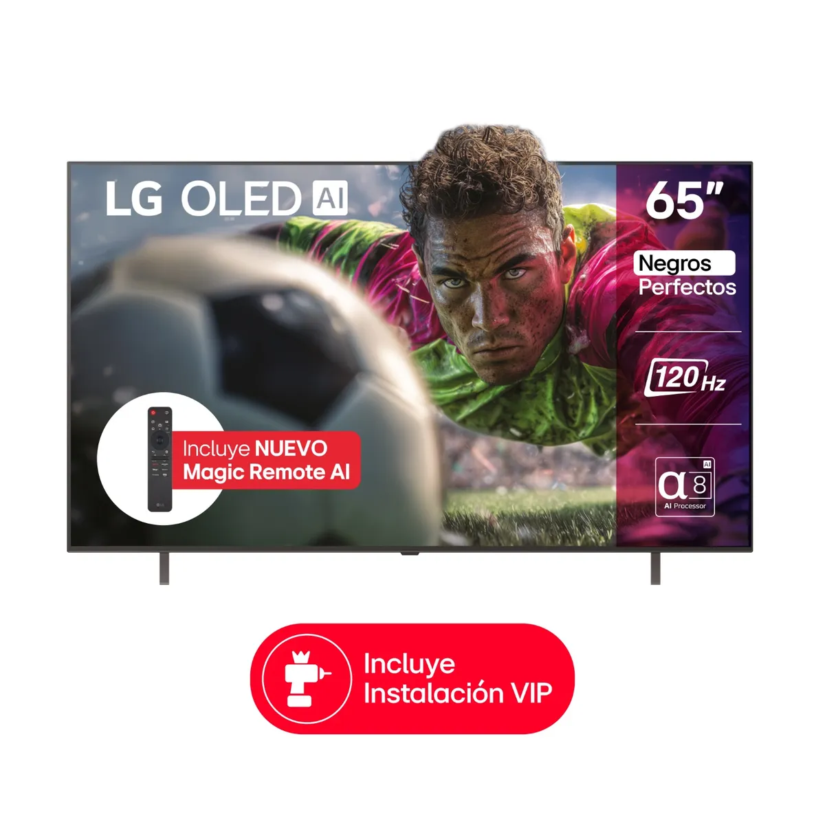 LG - Televisor LG | 65 pulgadas | 4K Ultra HD | OLED | OLED65B5PSAAWC