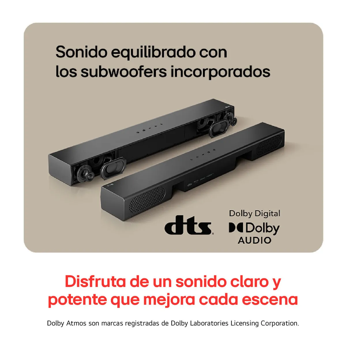 LG - Barra de Sonido LG Bluetooth 50W RMS AI Sound Pro, ThinQ S20A