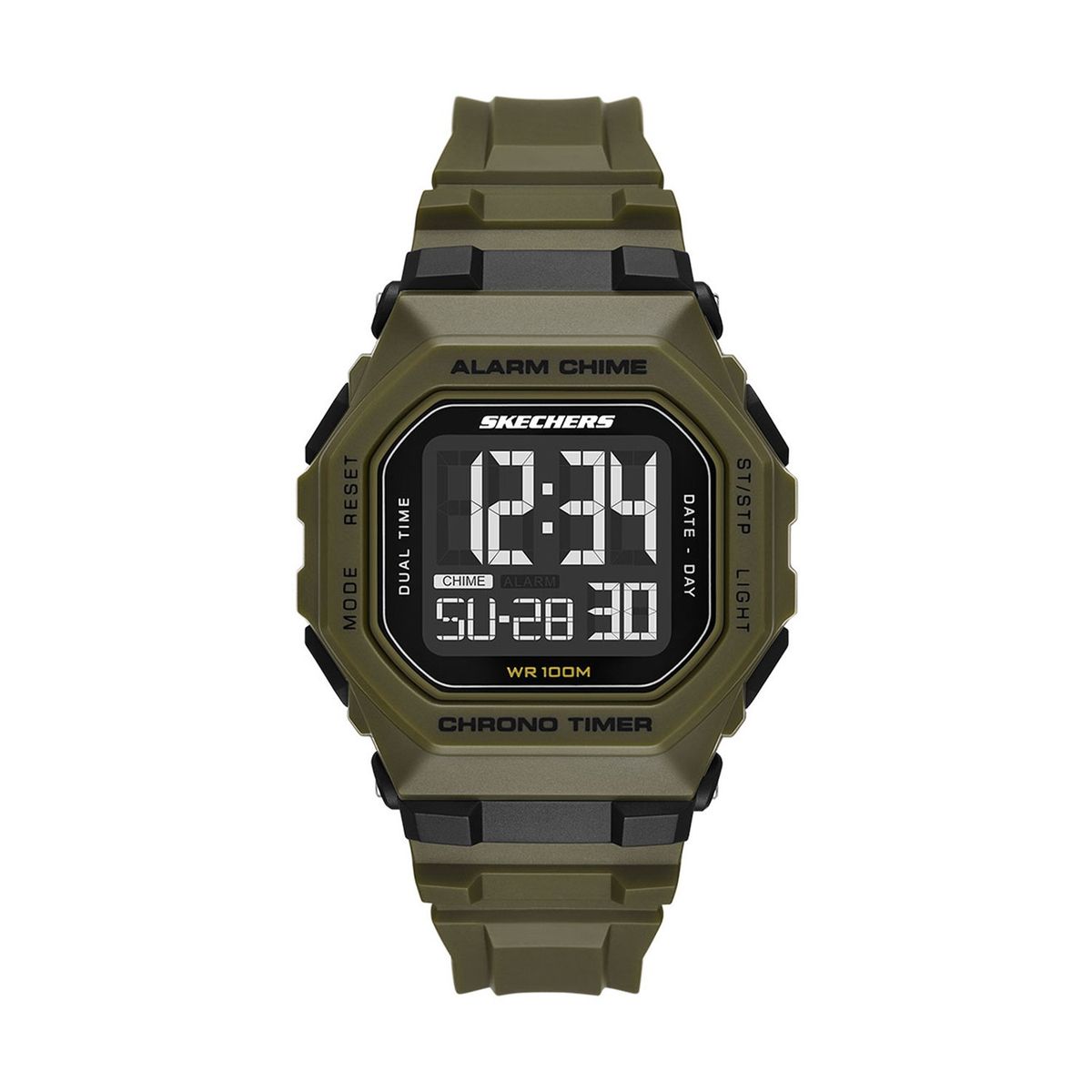 SKECHERS - Reloj Skechers Hombre Whitfield. Reloj Policarbonato Verde SR1186