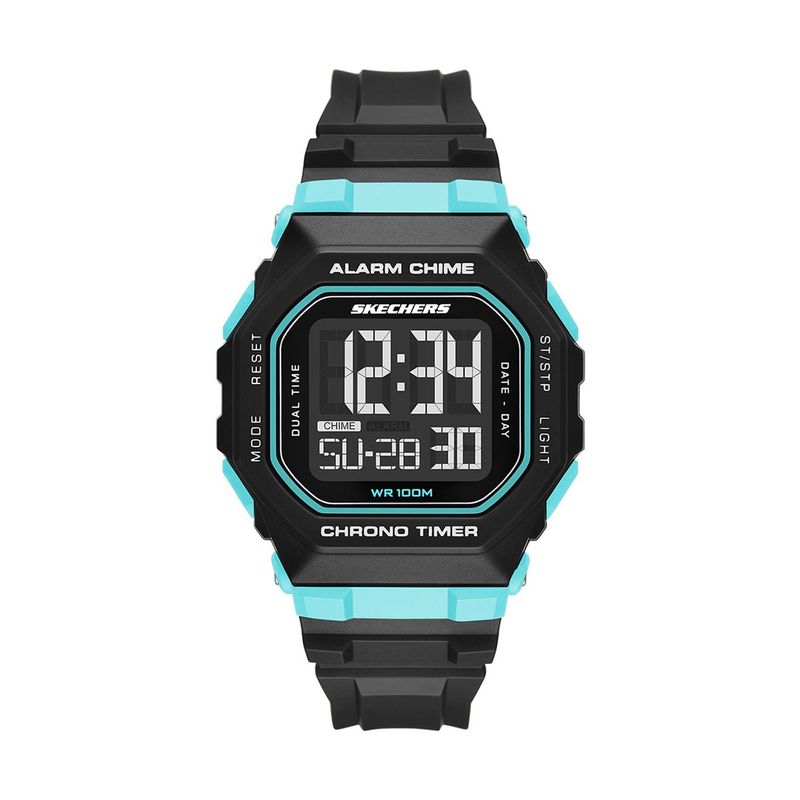 SKECHERS - Reloj Skechers Hombre Whitfield. Reloj Policarbonato Negro SR1187