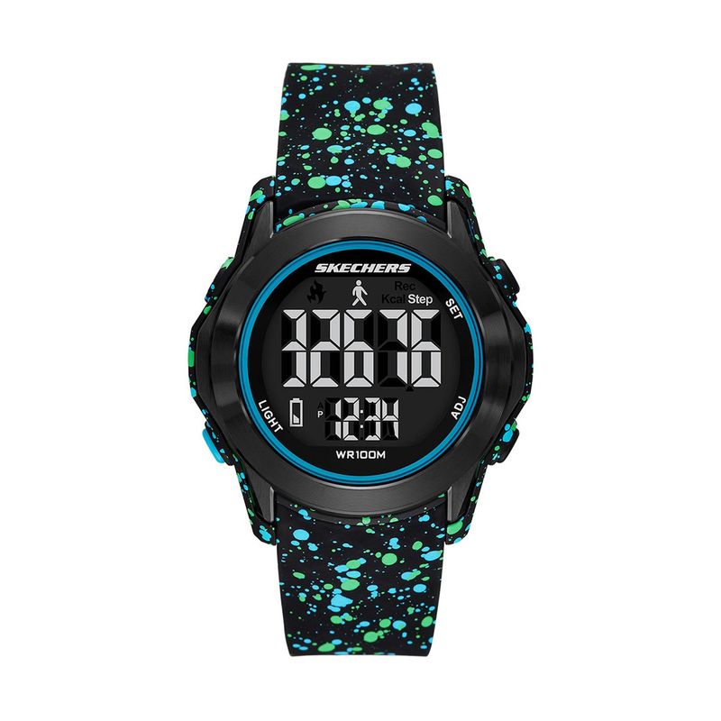 SKECHERS - Reloj Skechers Hombre Galloway. Reloj Policarbonato Negro SR5245