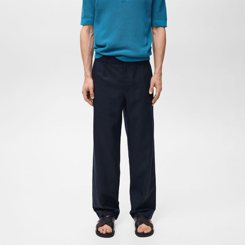 MANGO - Pantalón Chino Hombre Recto MANGO