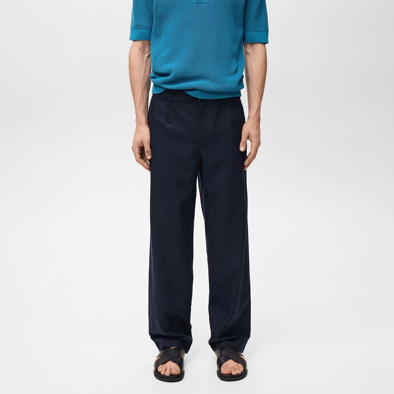 MANGO - Pantalón Chino Hombre Recto MANGO