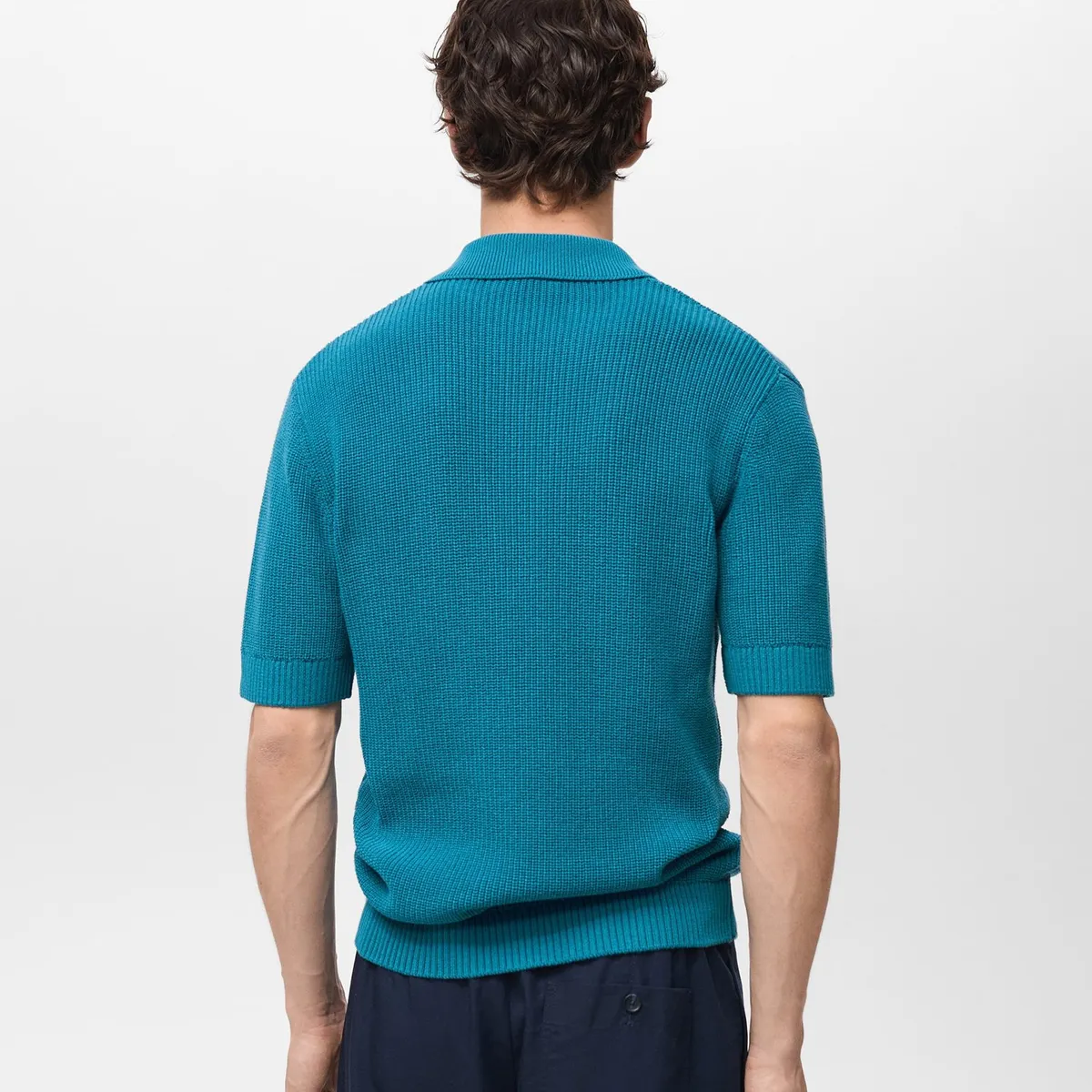 MANGO - Camiseta polo Hombre Manga corta MANGO