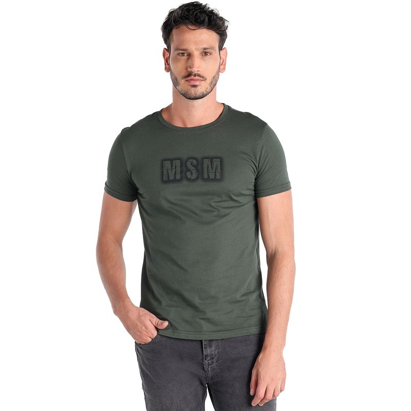 MOSSIMO - Camiseta Hombre Manga corta con Estampado de Algodón Mossimo
