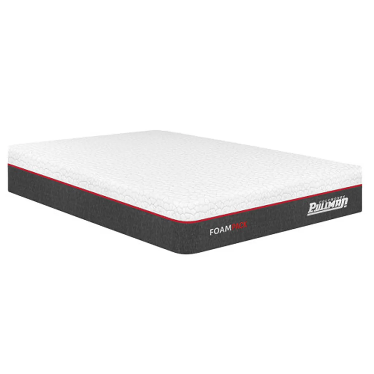 PULLMAN - Colchón Semidoble Firmeza Firme Espuma PULLPACK EURO U  120 cm x 190 cm PULLMAN