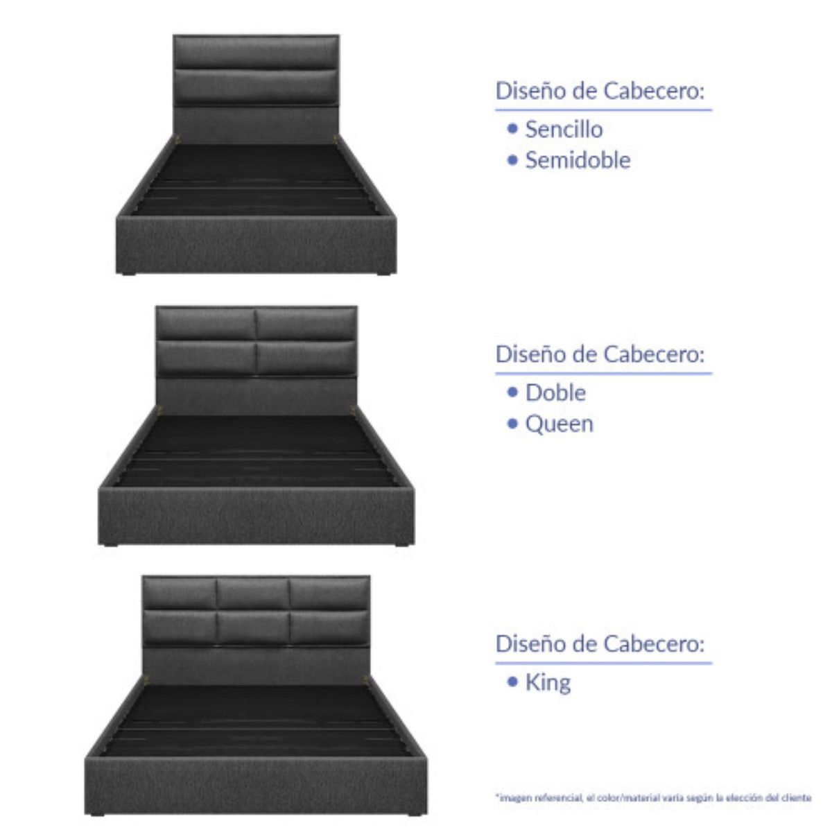 PULLMAN - Colchón con cama Doble Firmeza Intermedio Resortes ORTHOPACK EURO U  190 cm x 140 cm Almohada + Colchón PULLMAN