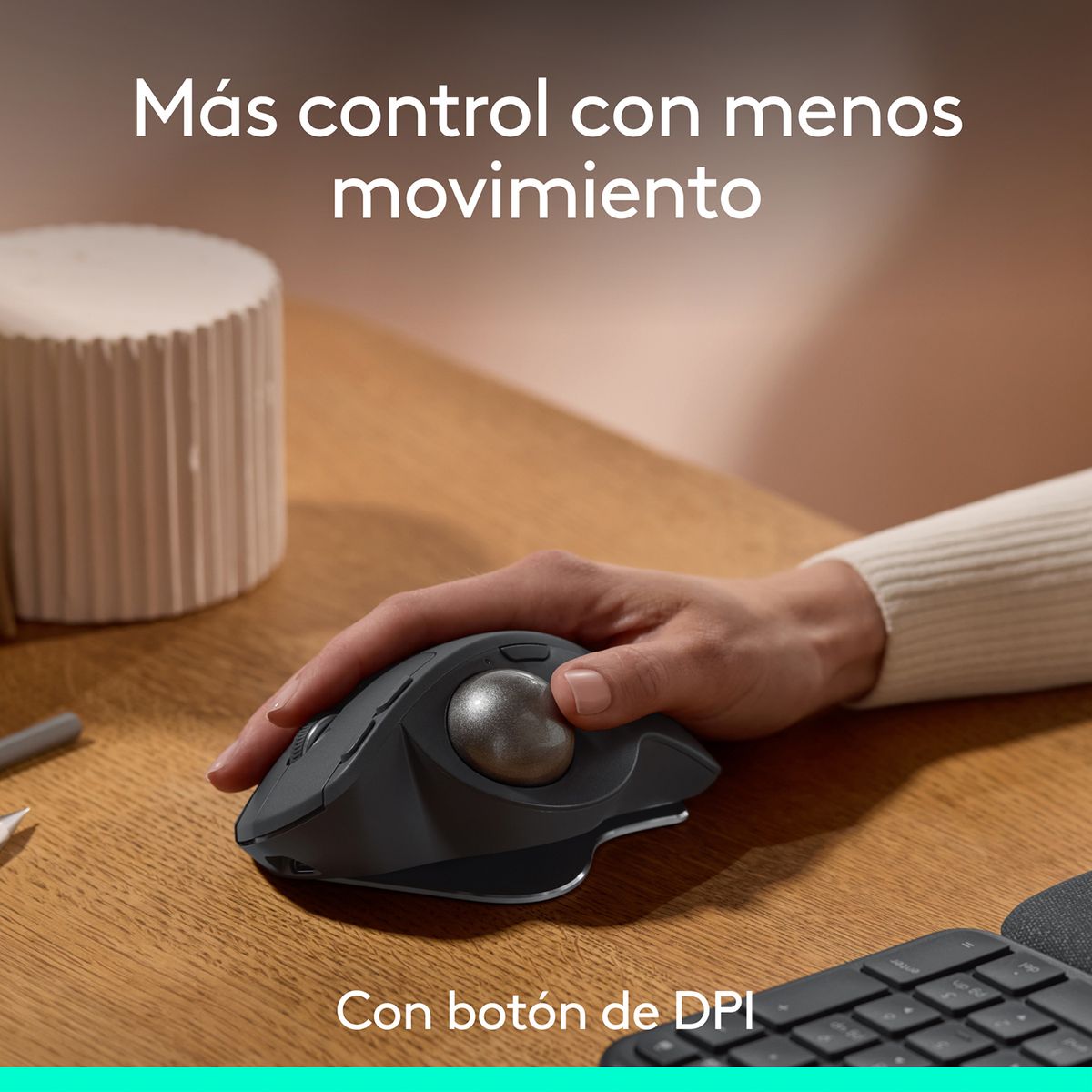 LOGITECH - Mouse Logitech Trackball MX Ergo S