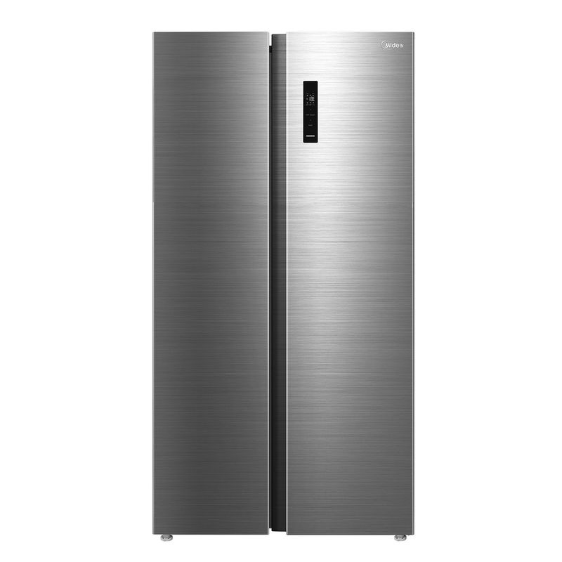 MIDEA - Nevecon MIDEA Side By Side 555L MDRS710FGM46CO Bru Steel