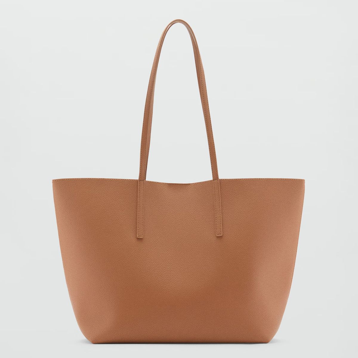 MANGO - Bolso MANGO para Mujer BOLSO TOTE MARIBEL CUERO
