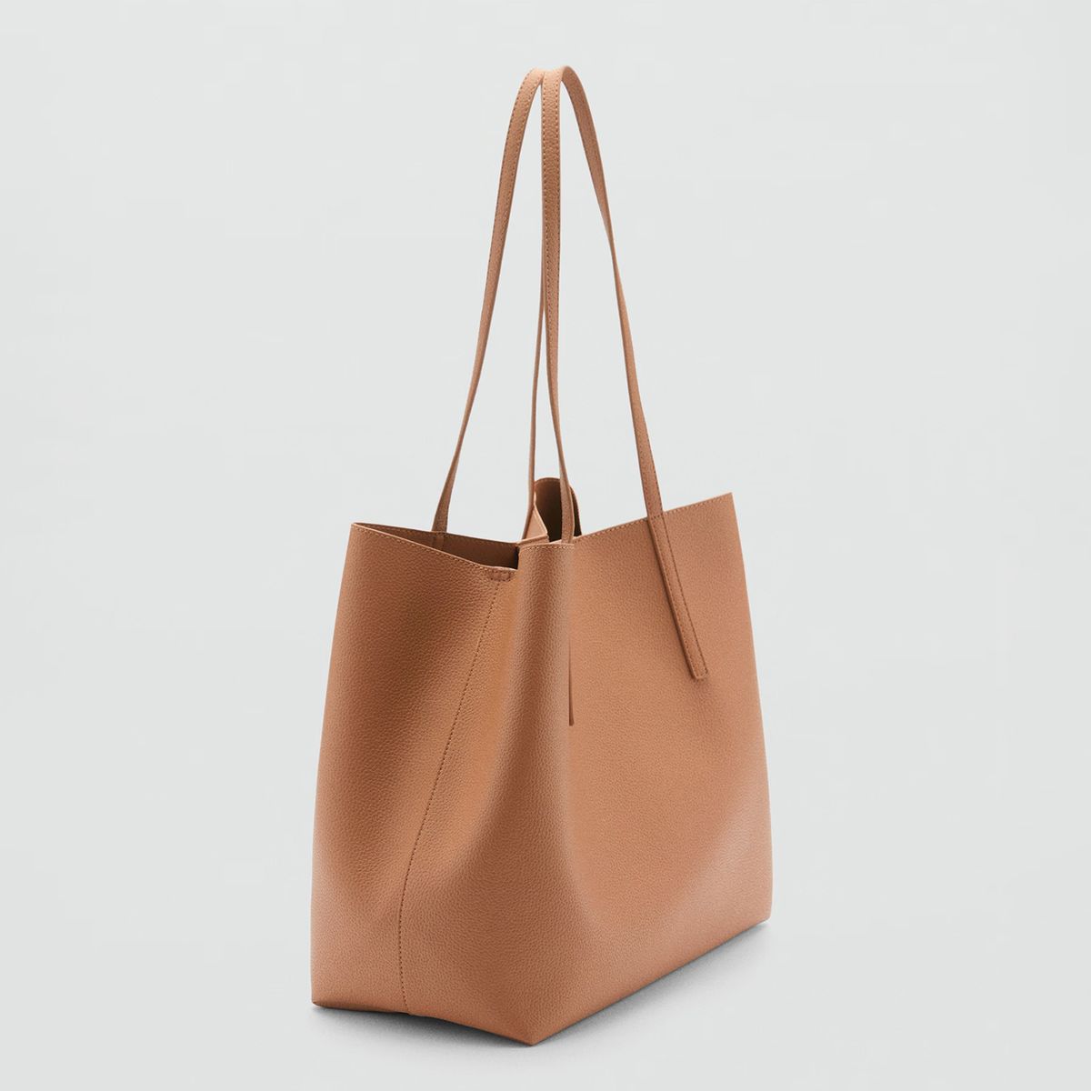 MANGO - Bolso MANGO para Mujer BOLSO TOTE MARIBEL CUERO