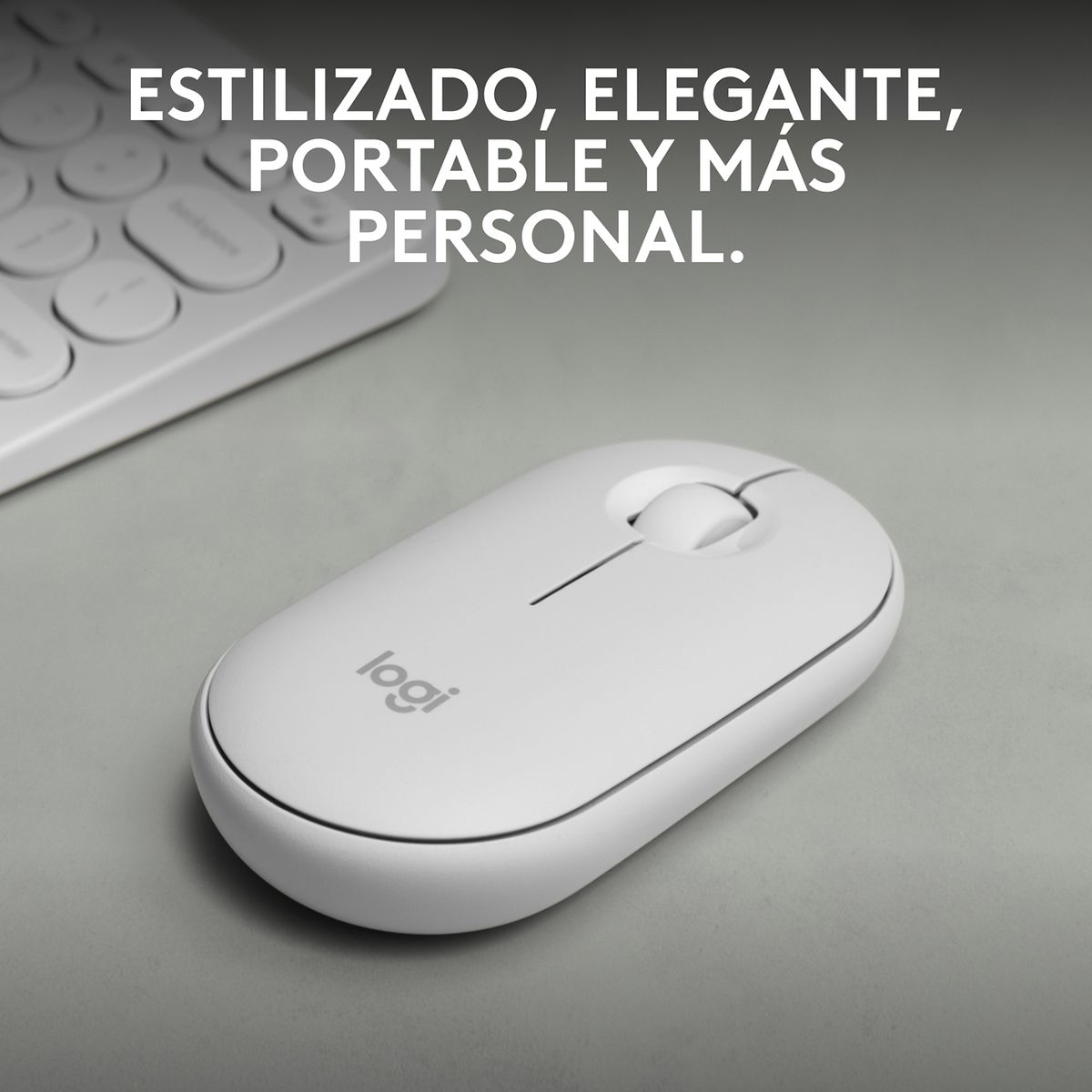 LOGITECH - Mouse Logitech Pebble Mouse 2 M350s