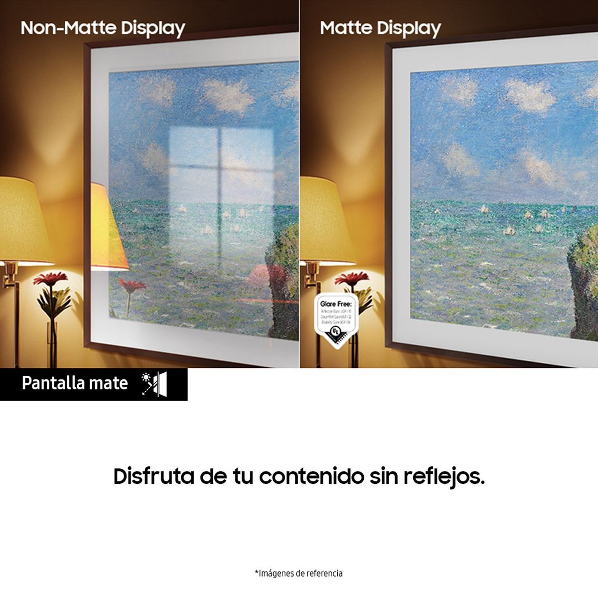 SAMSUNG - Televisor Samsung | 55 pulgadas | 4K HDR |QLED | F-QN55LS03DAKA + Music Frame