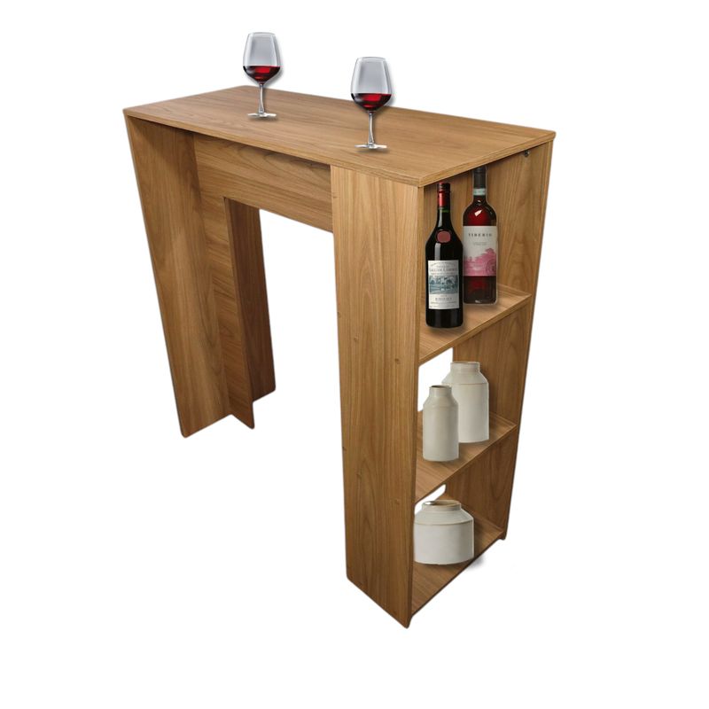 DKO DESIGN - Bares BARMADRID-05 Mesa Bar (Barra) Madrid (101,5x100x40) Fresno
