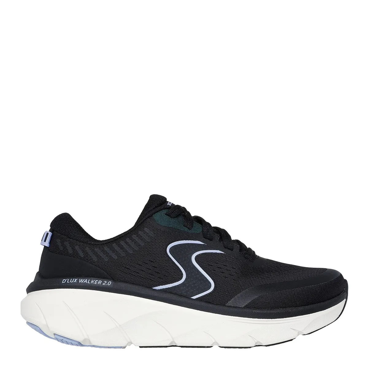 SKECHERS - Tenis Skechers Moda D'Lux Walker 2.0 Active Pace Mujer Negro 