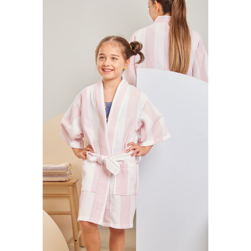 FATELARES - Bata Mini Pique Niña Talla 4/6