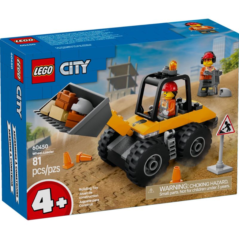 LEGO - LEGO: Cargadora con Ruedas Amarillas