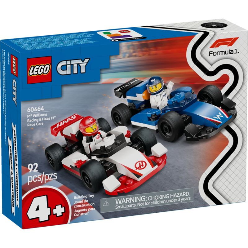 LEGO - LEGO: Carro de F1 escudería Williams Racing y Haas