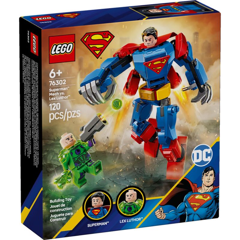 LEGO - LEGO: DC comics Armadura Robótica de Superman vs. Lex Luthor