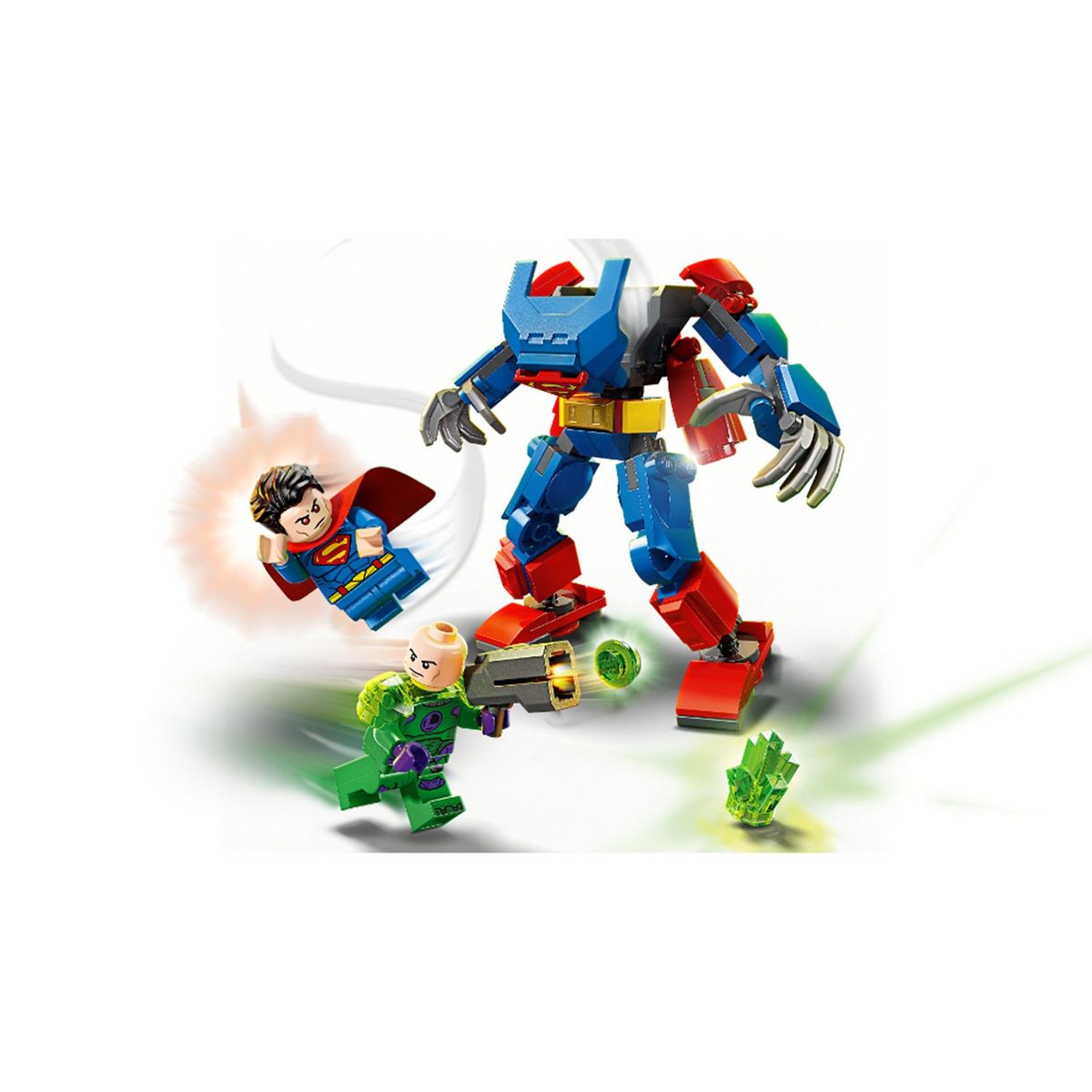 LEGO - LEGO: DC comics Armadura Robótica de Superman vs. Lex Luthor