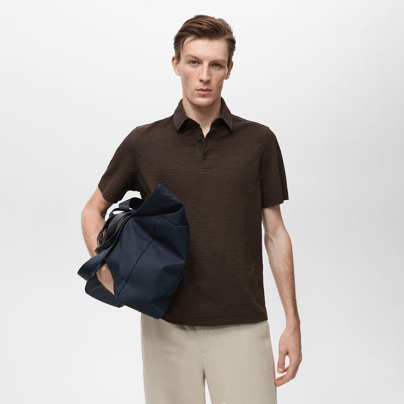  - Camiseta polo Hombre Manga Corta de Algodón HE
