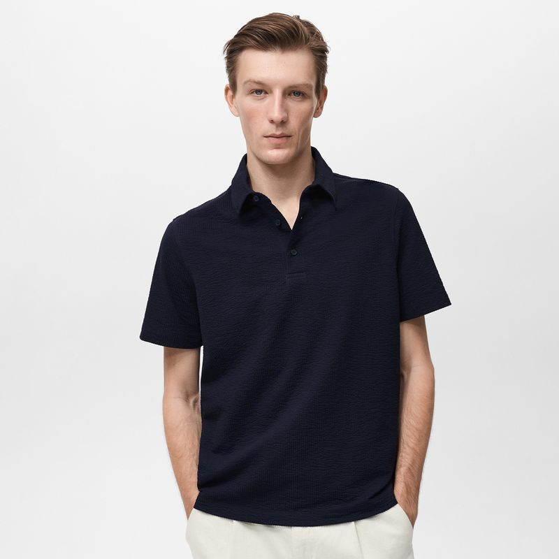  - Camiseta polo Hombre Manga Corta de Algodón HE