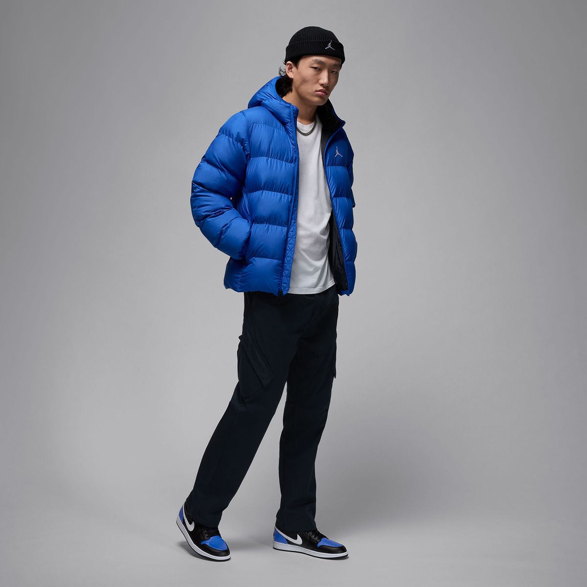 NIKE - Tenis Nike Moda Air Jordan 1 Low Hombre Negro